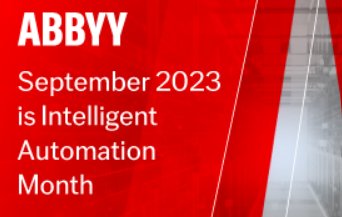 ABBYY Dubs September Intelligent Automation Month