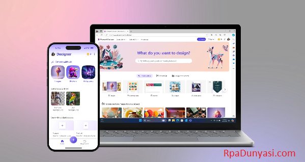 Microsoft’un Designer Mobil Uygulaması Yayında