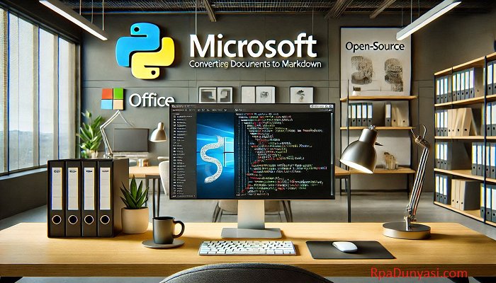 MS Office Dosyalarını Markdown'a Çeviren Araç Yayınladı